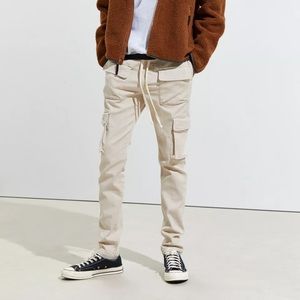 Khaki Cargo Joggers